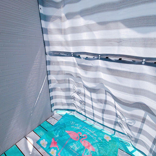 samarunのLY-Cool Time(クールタイム) （180×240cm） 日よけ シェード ポリエチレン (PE) オーニング モーカ【3年間のの家具・インテリア写真