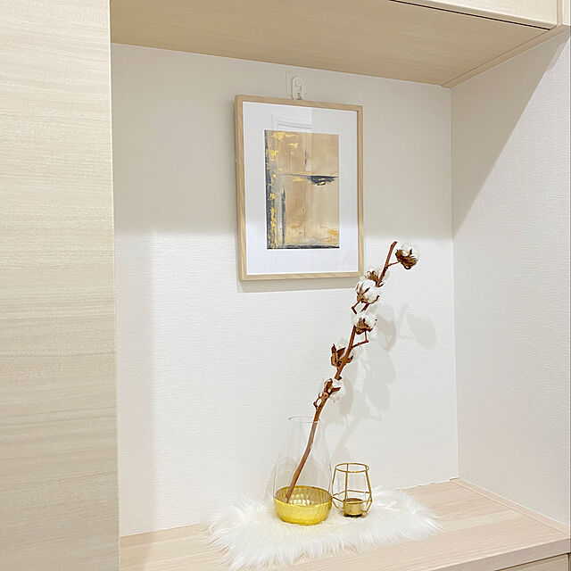 m.Reikoのイケア-IKEA　イケア　PÄRLBAND ペルルバンド　ティーライトホルダー, 10 cm　ゴールド　ガラスの家具・インテリア写真