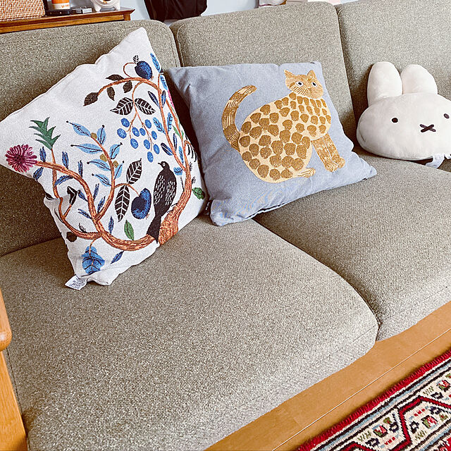 kaoの-【松尾ミユキ】クッションカバー Birdの家具・インテリア写真
