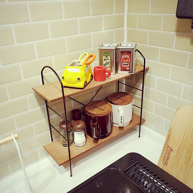 Qtaroの-キッチン マグキャニスター COOKING シュガーの家具・インテリア写真