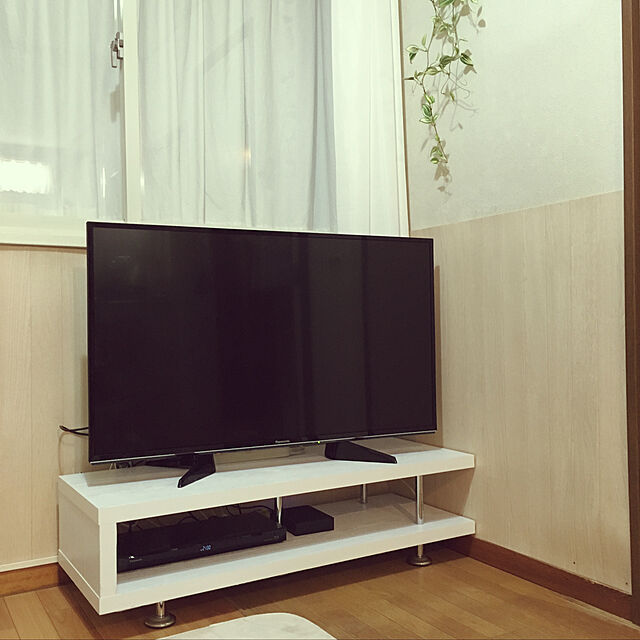 yukarimamaのDORIS-DORIS ドリス テレビ台 ローボード テレビボード 幅120cm 木製 メラミン 組立式 ホワイト NEWコルテガ【12410】の家具・インテリア写真