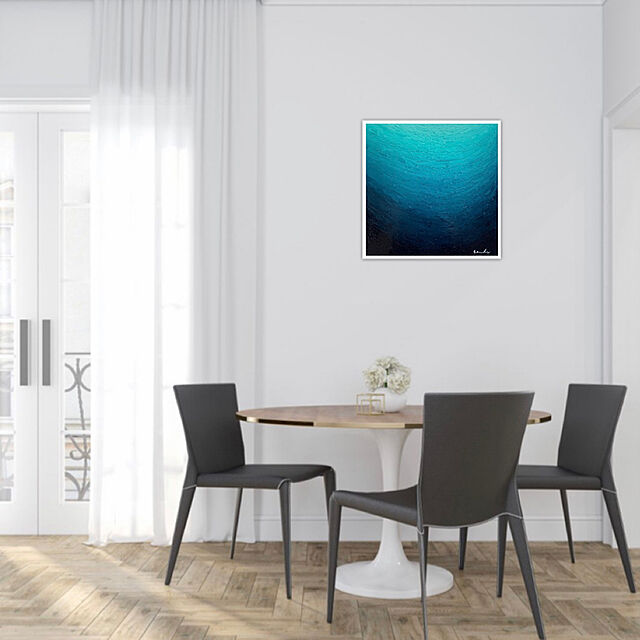 andlemonの-【DEEP SEA（S 56）】 絵画 インテリア 海 ハワイ アートパネル 北欧の家具・インテリア写真