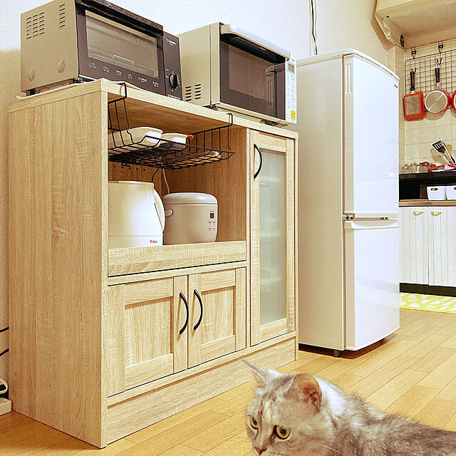 reiの-シャープ SHARP 冷蔵庫(幅48.0cm) 137L つけかえどっちもドア 2ドア ホワイト系 SJ-D14F-Wの家具・インテリア写真