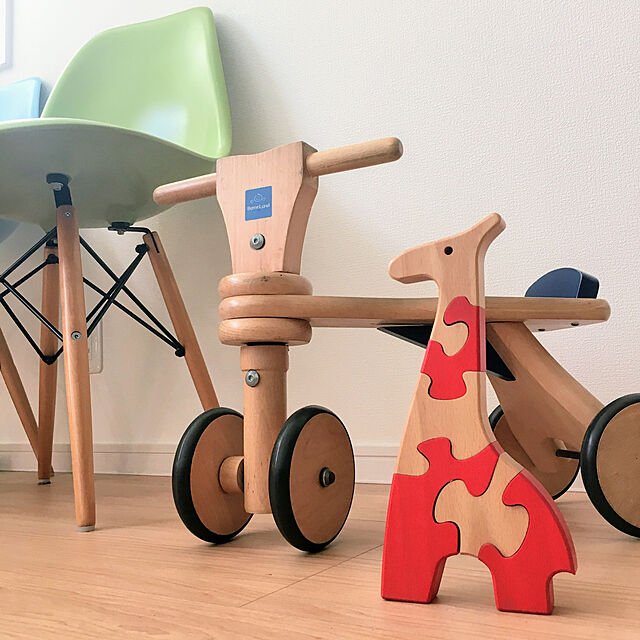yorimichiの-ボーネルンド はじめての木製バイク 乗用玩具 乗用玩具 足けり ボーネルンド 三輪車 [送料無料]の家具・インテリア写真