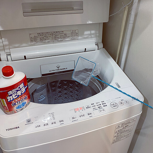 Mikiの東芝ライフスタイル-東芝 全自動洗濯機 10kg ピュアホワイト AW-10M7(W) 大容量 まとめ洗い ガラストップ 毛布洗い パワフル 水流 槽洗浄・槽乾燥 縦型の家具・インテリア写真