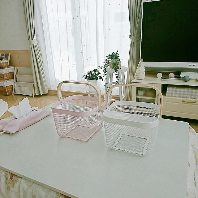 yukaのイケア-RISATORP リーサトルプ バスケットの家具・インテリア写真