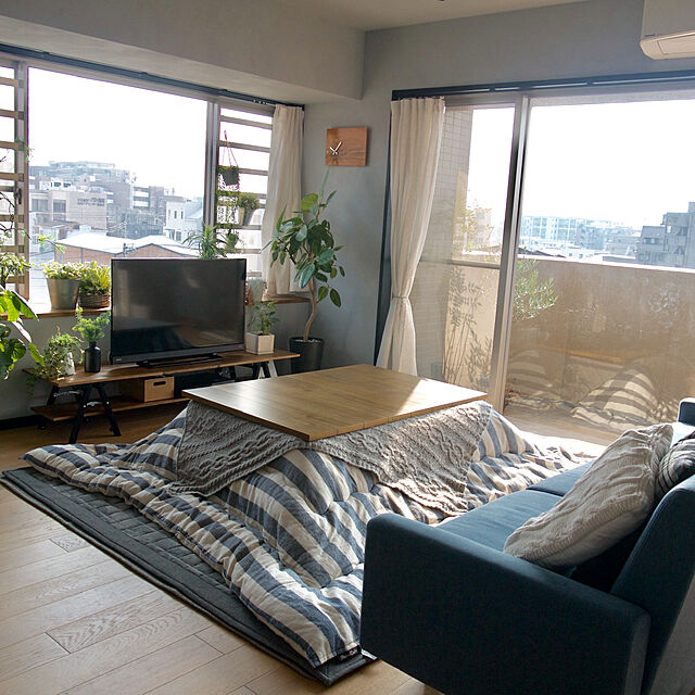 sakkiy37のニトリ-リビングこたつ(スクーロ120LBR) の家具・インテリア写真