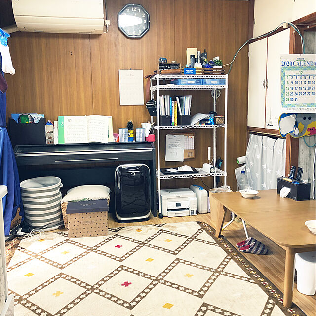 tokiのニトリ-伸長式座卓(リベラル LBR) の家具・インテリア写真