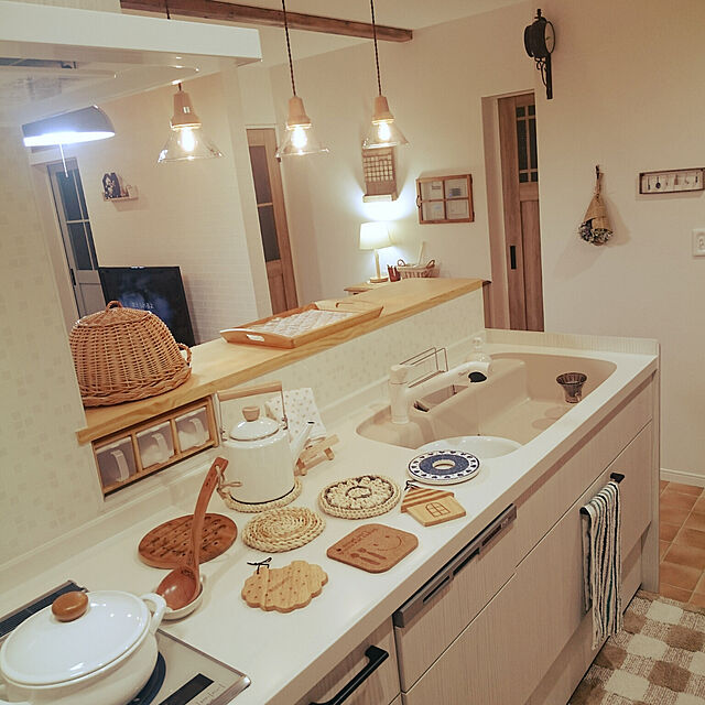 mariのニトリ-木製調味料ラック 3段(スパイスBOX GMGM-SB3) の家具・インテリア写真