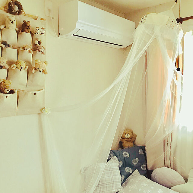 rikomiのニトリ-モチモチクッション(キルト GY) の家具・インテリア写真