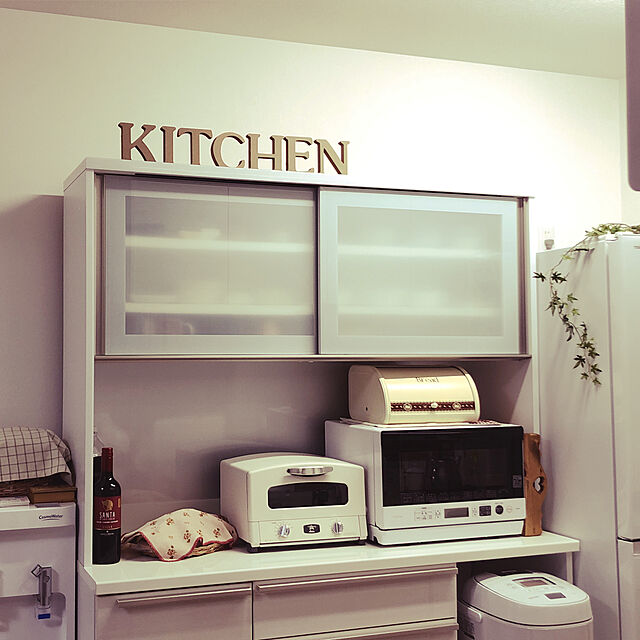 tomo.sou69のニトリ-キッチンボード(シェモア 140KB WH) の家具・インテリア写真