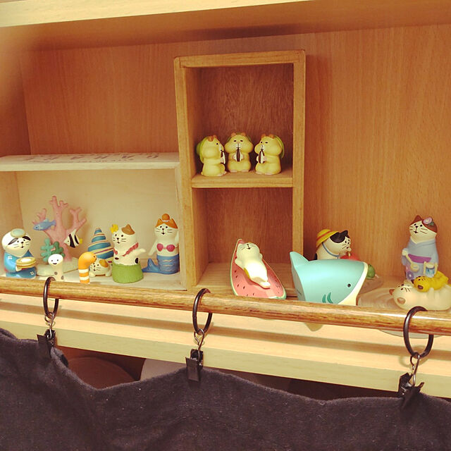 Sachiyoのデコレコーポレーション-concombre コンコンブル 貝猫　 ヤドカリ猫の家具・インテリア写真