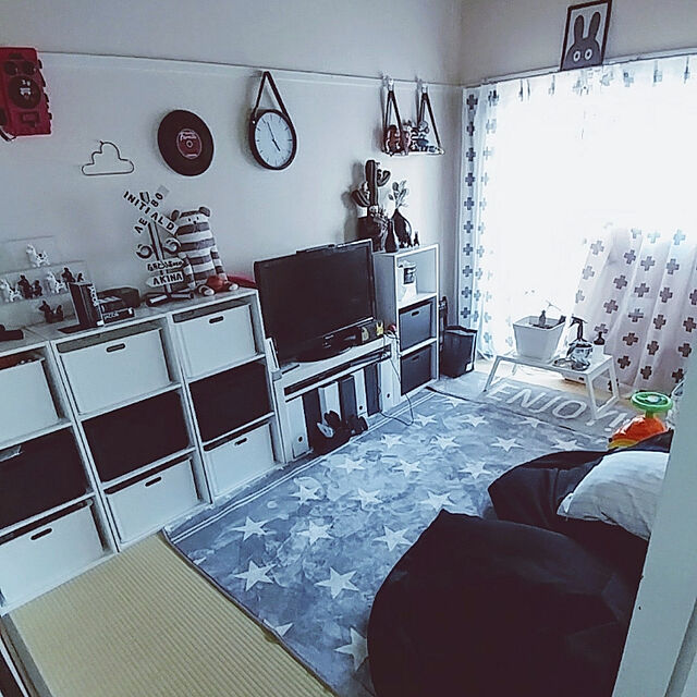 you-riの不二貿易-カラーボックス 3段 ホワイト HP943(1コ入)の家具・インテリア写真