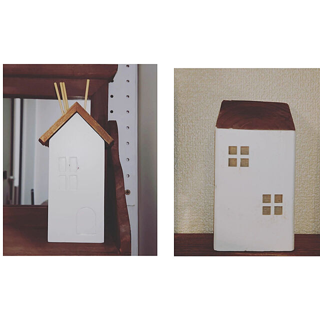 tanchan1103の-salut!(サリュ) ライフスタイル 【お家の中の小さなおうち】端材で作ったおうち その他の家具・インテリア写真