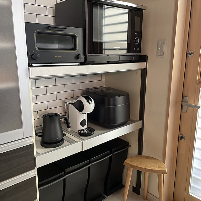 natsuの-バルミューダ スチームオーブントースター BALMUDA The Toaster K01E-KG ブラックの家具・インテリア写真