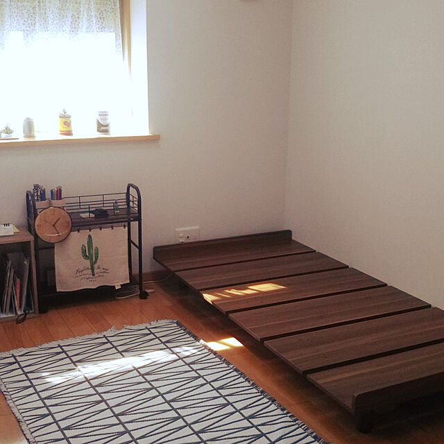 haniwaのアーバン通商-メラミンすのこベッド シングル MB-2020の家具・インテリア写真