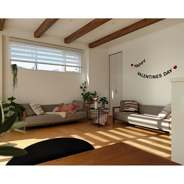 ryomomの萩原-綿100％ 手織り クッション クッションカバー サラル（ナチュラル柄・中身付き）の家具・インテリア写真
