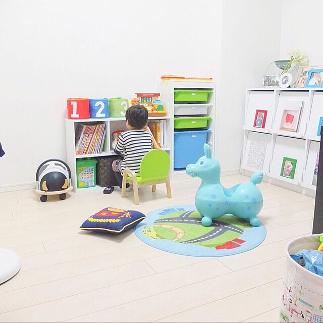 chiii__roomのイケア-IKEA イケア 収納 フレーム 子供部屋 TROFAST ホワイト 通販 203.514.31の家具・インテリア写真