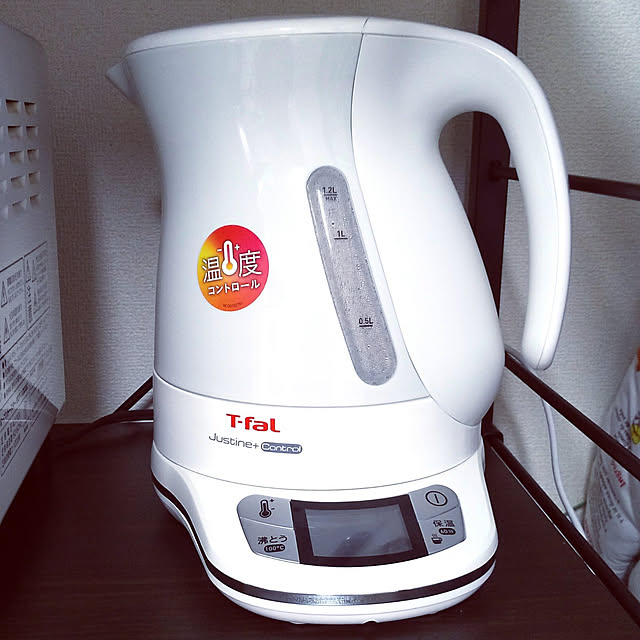 Pi.simple.のティファール-ティファール T-fal 電気ケトル kettle ジャスティン プラス コントロール 1.2L 送料無料 / KO7551JP KO7558JP 湯沸かし器 電気ポット 保温 遅れてごめんねの家具・インテリア写真