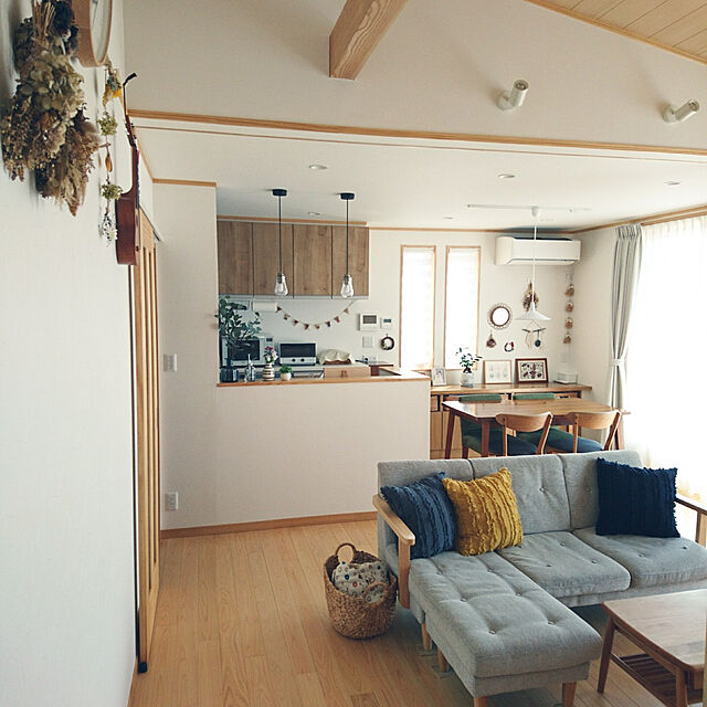 NAOの-木肘コーナーカウチソファ FUNK ファンク 3Pの家具・インテリア写真