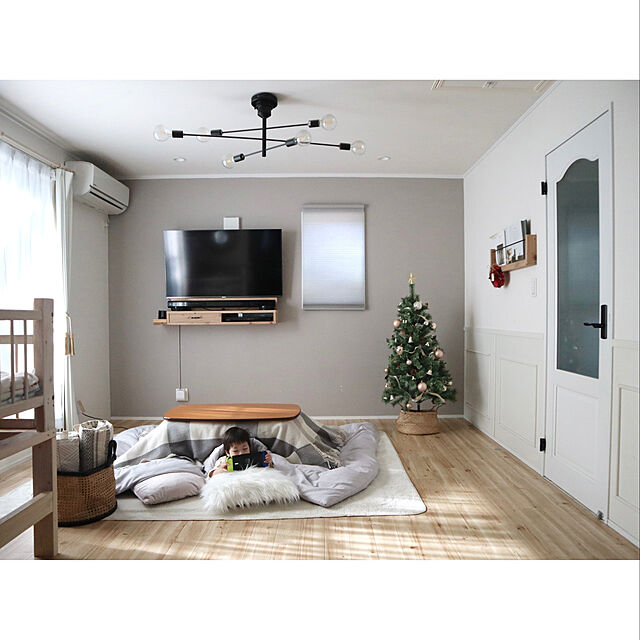 Yuyuのニトリ-クッションカバー(WG-i-Wラインアート) の家具・インテリア写真