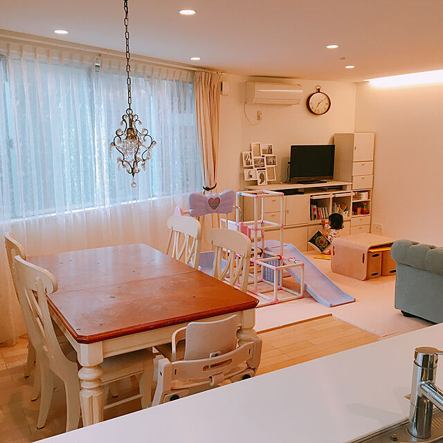 maamyukiの-コロコロデスク＆チェア 3点セット キッズ 子供家具 木製 机 HOPPLの家具・インテリア写真