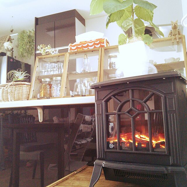 misanaの-VERSOS 暖炉型ファンヒーター1200W VS-HF1200の家具・インテリア写真