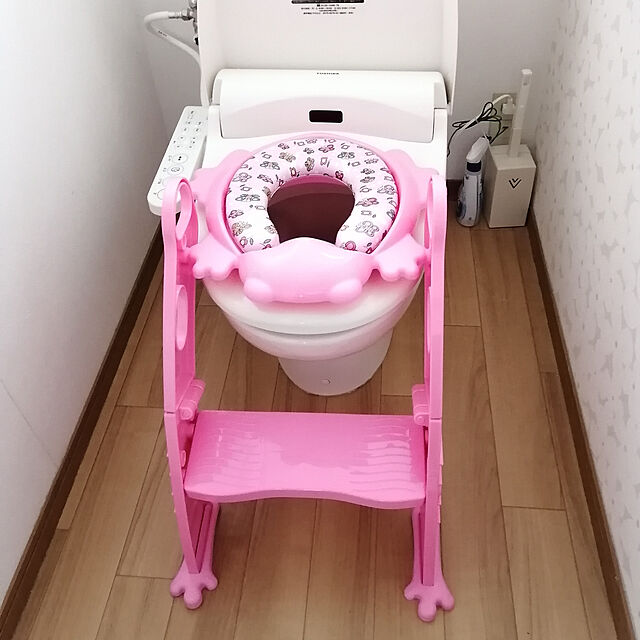 Kinanの-送料無料 カリブ Karibu 補助便座 PM2697 カリブ トイレトレーナー クッション付き カリブ ベビーチェア ◎の家具・インテリア写真