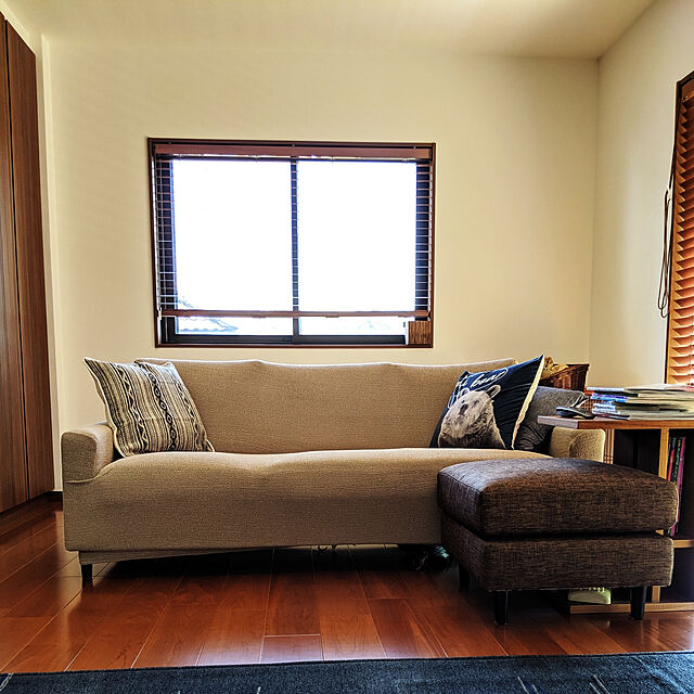 shizuponのニトリ-モチモチクッション(ギョウザ プレーン) の家具・インテリア写真