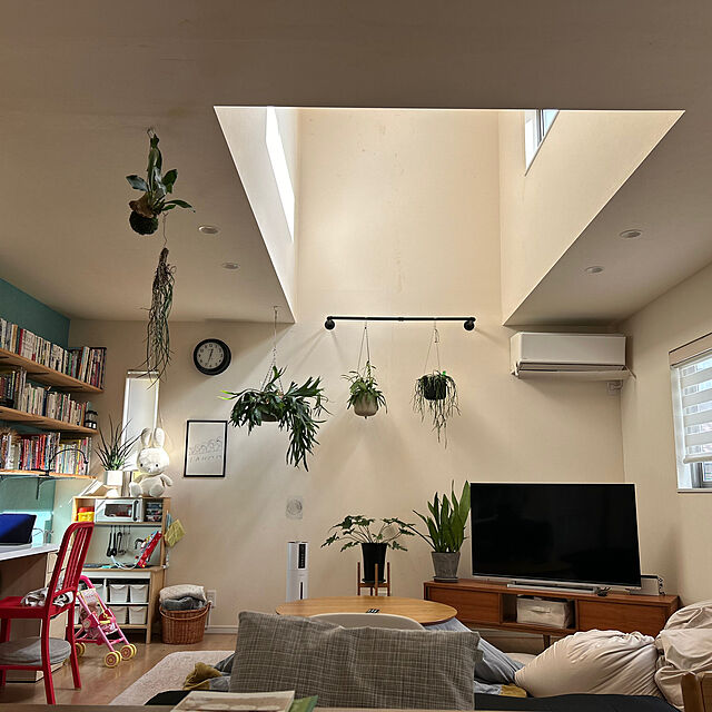 Mioの-【送料無料】 ウォールハンガー アイアン ハンガーラック 壁付け 天井 オシャレ インテリア 壁掛け DIY ハンガー KABEHANの家具・インテリア写真