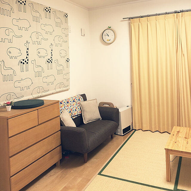 matsuminaのニトリ-布張りカジュアルソファベッド(Nクラウン TBL) の家具・インテリア写真