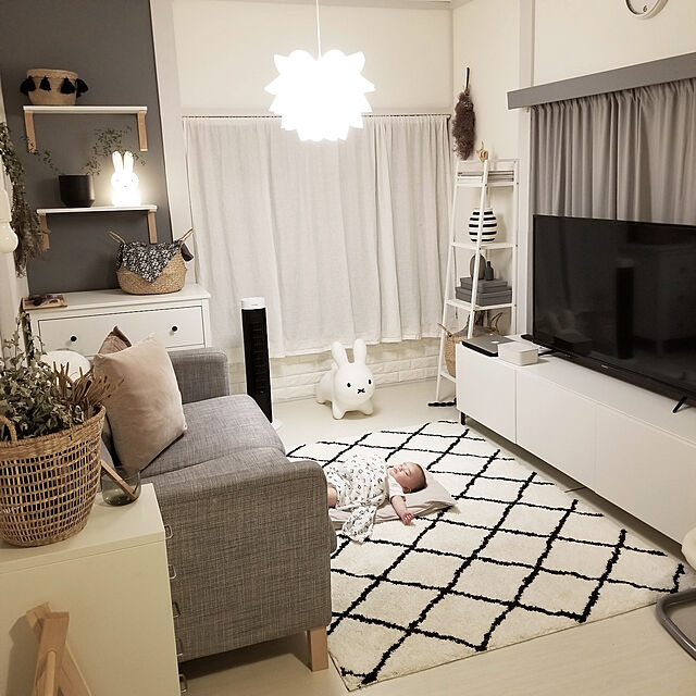 YUKIの-アイデス ブルーナボンボン ホワイト ブル-ナボンボン [ブル-ナボンボン]の家具・インテリア写真