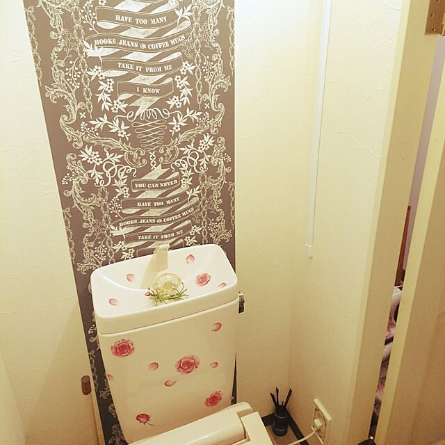 kajyuのアール-消臭 インテリアシール ローズ ( DIY ウォールステッカー トイレ )の家具・インテリア写真