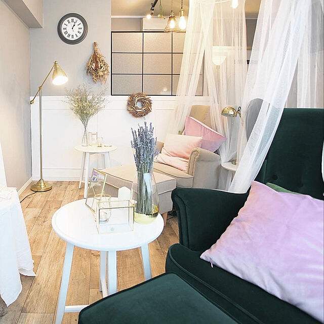 shimiのイケア-STRANDMON ストランドモン オットマンの家具・インテリア写真