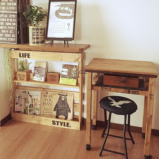 lulu1109の新建新聞社-DIY+GREEN もっとおうちを好きになるの家具・インテリア写真