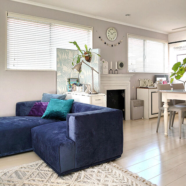 SHIROYAGIの-BILBAO ウィルトンラグ 長方形 140×200cm ラグ BOHO 柄 おしゃれ ウィルトン 140×200 長方形 ホットカーペット対応 床暖房対応 フリンジの家具・インテリア写真