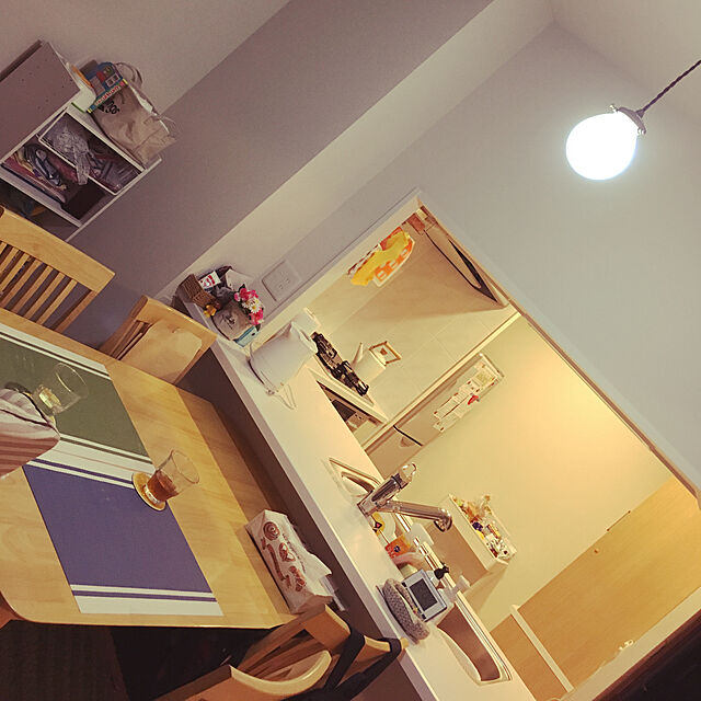 Yukiのニトリ-ランチョンマット(ノーマ GR) の家具・インテリア写真
