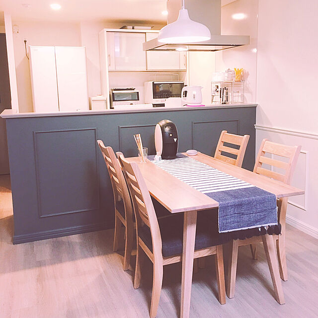 ma-miのニトリ-ダイニングテーブル(オーランド140) の家具・インテリア写真