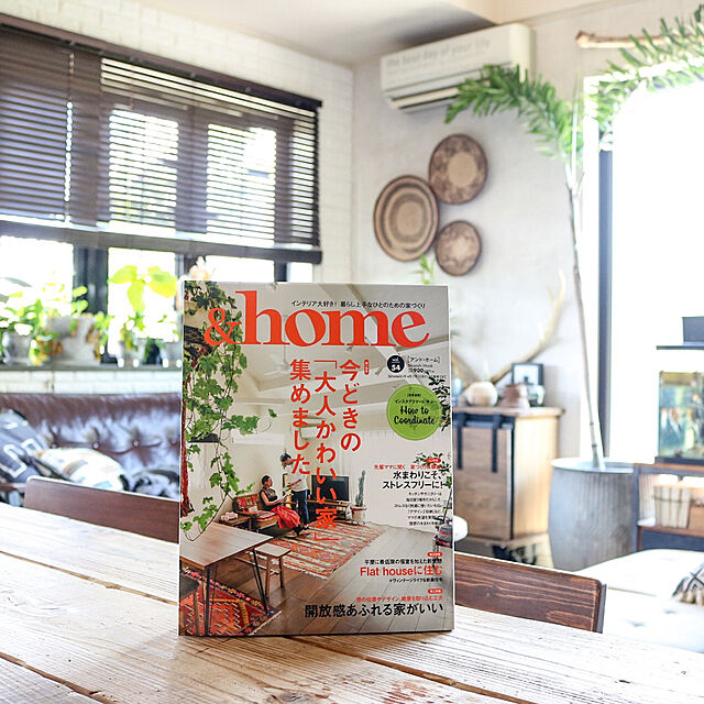 yupinokoの-＆home（vol．54） 今どきの「大人かわいい家」集めました　開放感あふれる家がいい （Musashi　Mook） [ エフジー武蔵 ]の家具・インテリア写真