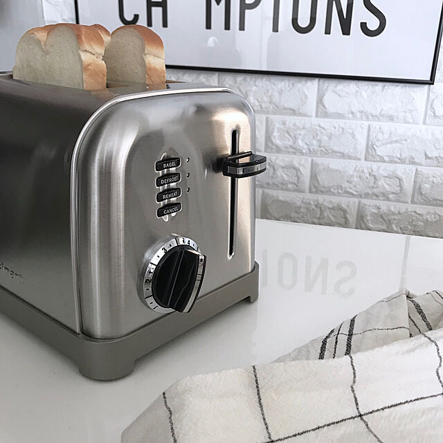 chiiiii0808の-【2年保証】　Cuisinart クイジナート　メタルクラシック・トースター　2枚焼き　(艶消しクロム）　CPT-160の家具・インテリア写真