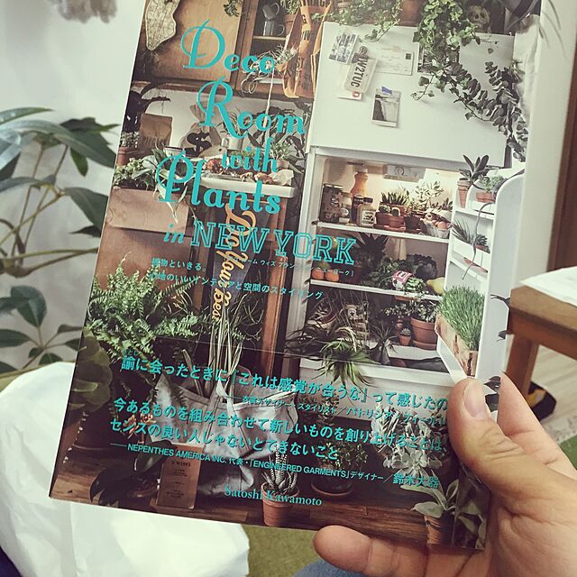 Eijiのビー・エヌ・エヌ新社-Deco Room with Plants in NEW YORK―植物といきる。心地のいいインテリアと空間のスタイリングの家具・インテリア写真