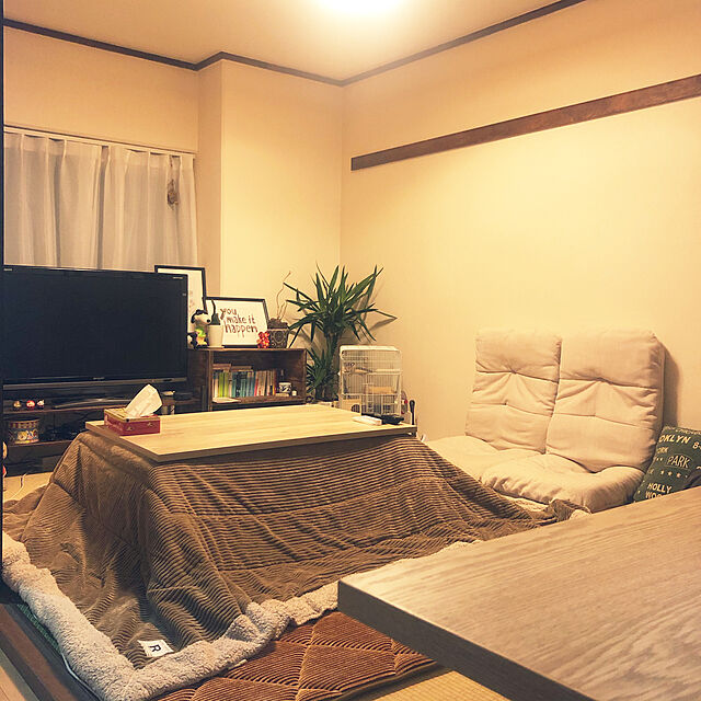 CHIEの東谷-Worm（ウーム） 薄掛けこたつ布団 正方形タイプ m10635の家具・インテリア写真