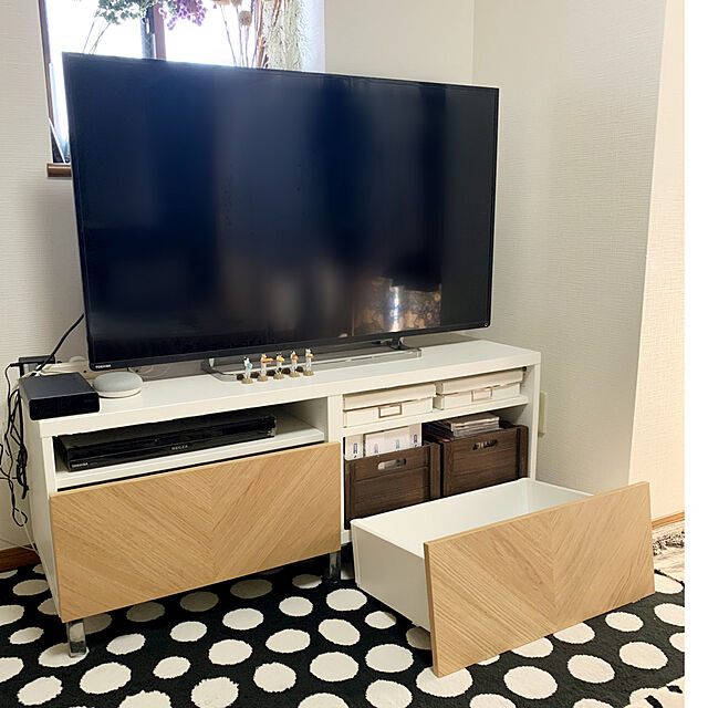 atsukoのイケア-BESTÅ ベストー 引き出し用スライドレール プッシュオープンの家具・インテリア写真
