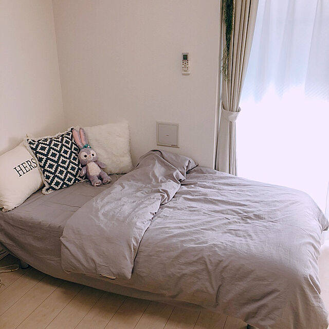 tonarinoaokoのニトリ-枕カバー(ヒズハーズ) の家具・インテリア写真
