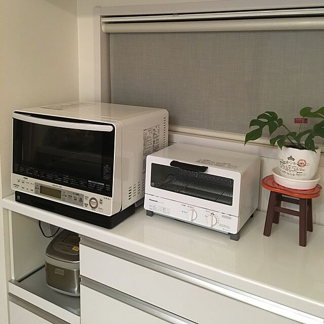 GACHAPINの-パナソニック オーブントースター　ホワイトPanasonic　NT-T100-WのJoshinオリジナルモデル NT-T100C-Wの家具・インテリア写真