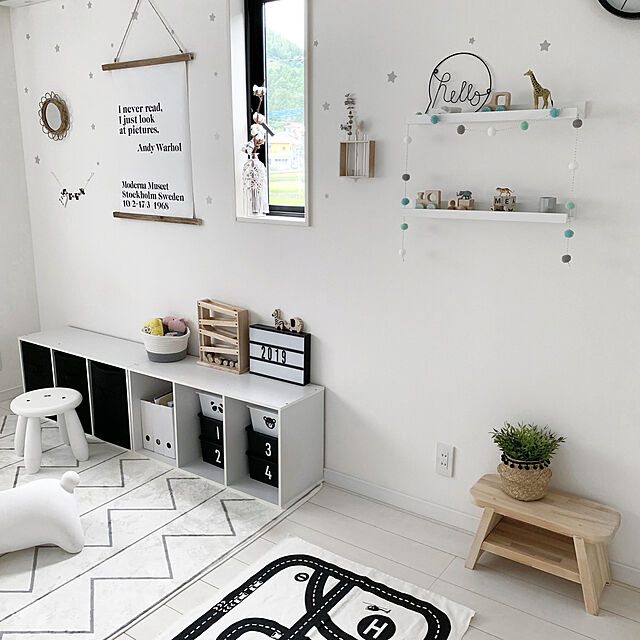 chiii__0317の-ブルーナ ボンボン ホワイトの家具・インテリア写真