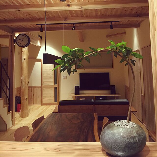 Yuuの-ダルトン ダブルフェイスウォールクロックの家具・インテリア写真