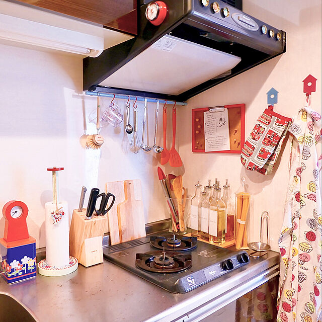 4lanakoの-KITCHEN TIMER WITH MAGNET REDの家具・インテリア写真