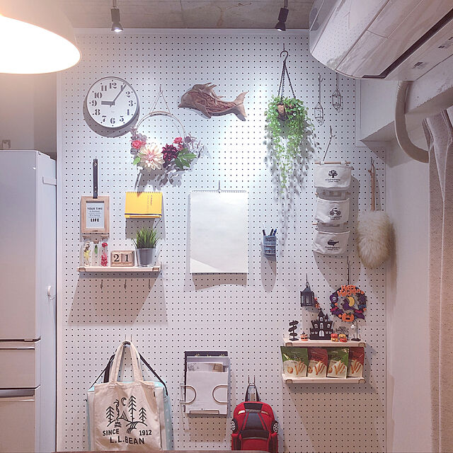 usameguの-有孔ボード Wフック P30 【1個】 フック 穴あきボード パンチングボード ペグボード 壁面/ガレージ/お部屋、壁のリノベーション・DIY/の家具・インテリア写真