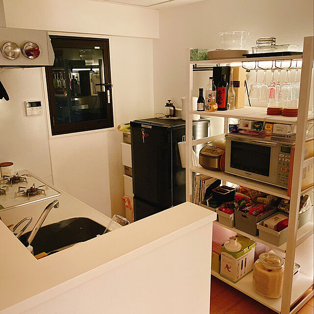 roomTAのイケア-IVAR イーヴァル シェルフユニットの家具・インテリア写真